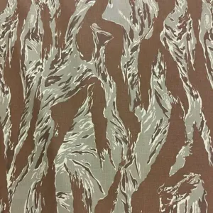 100% Cotton Ripstop Camouflage Fabric - Original Desert Tiger Stripe