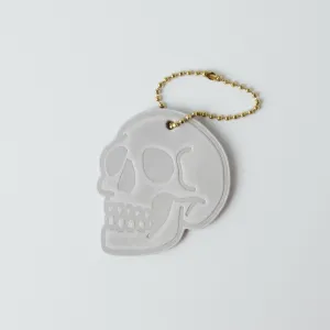 2-Ply Leather Skull Tag