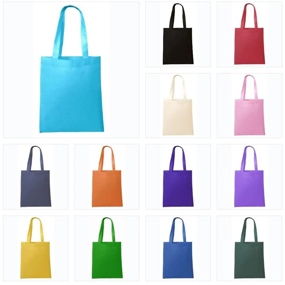 50 ct Promotional Reusable Tote Bags - Pack of 50