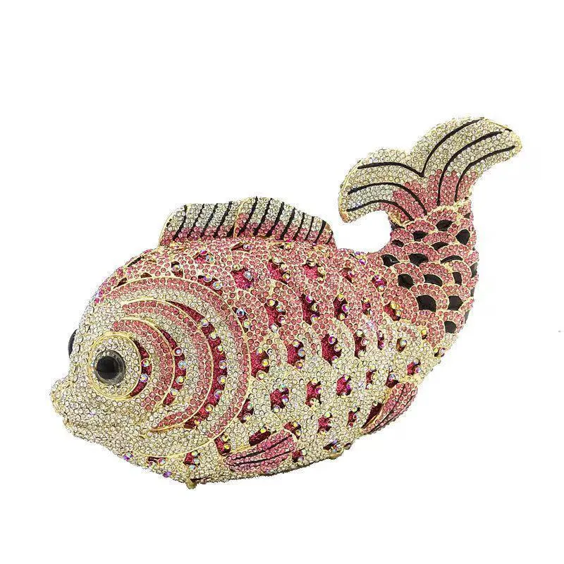 823014 FISH PURSE - PINK