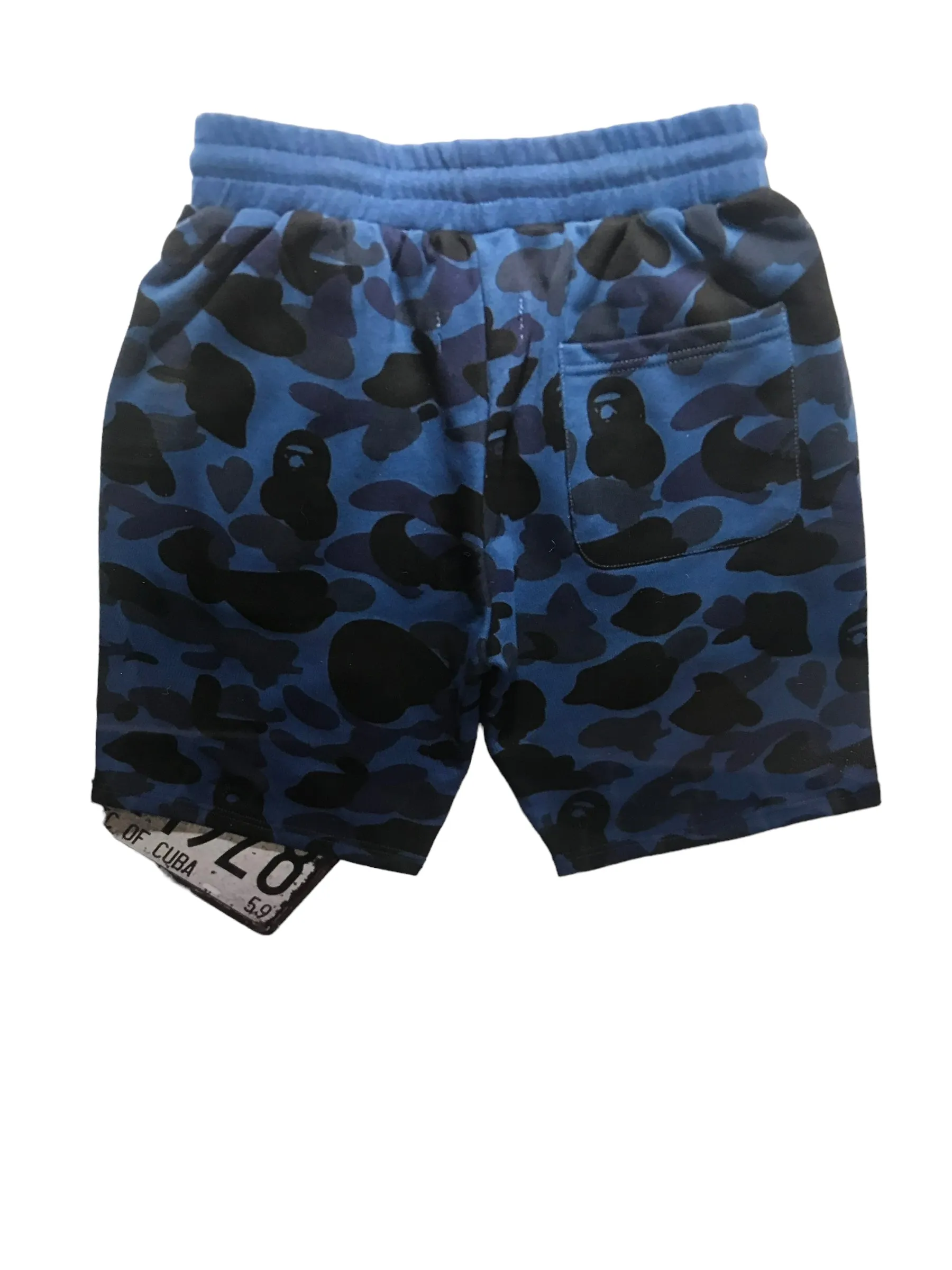 A bathing ape bape camouflage shorts