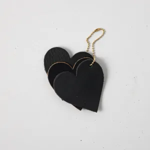 Black Heart Charms