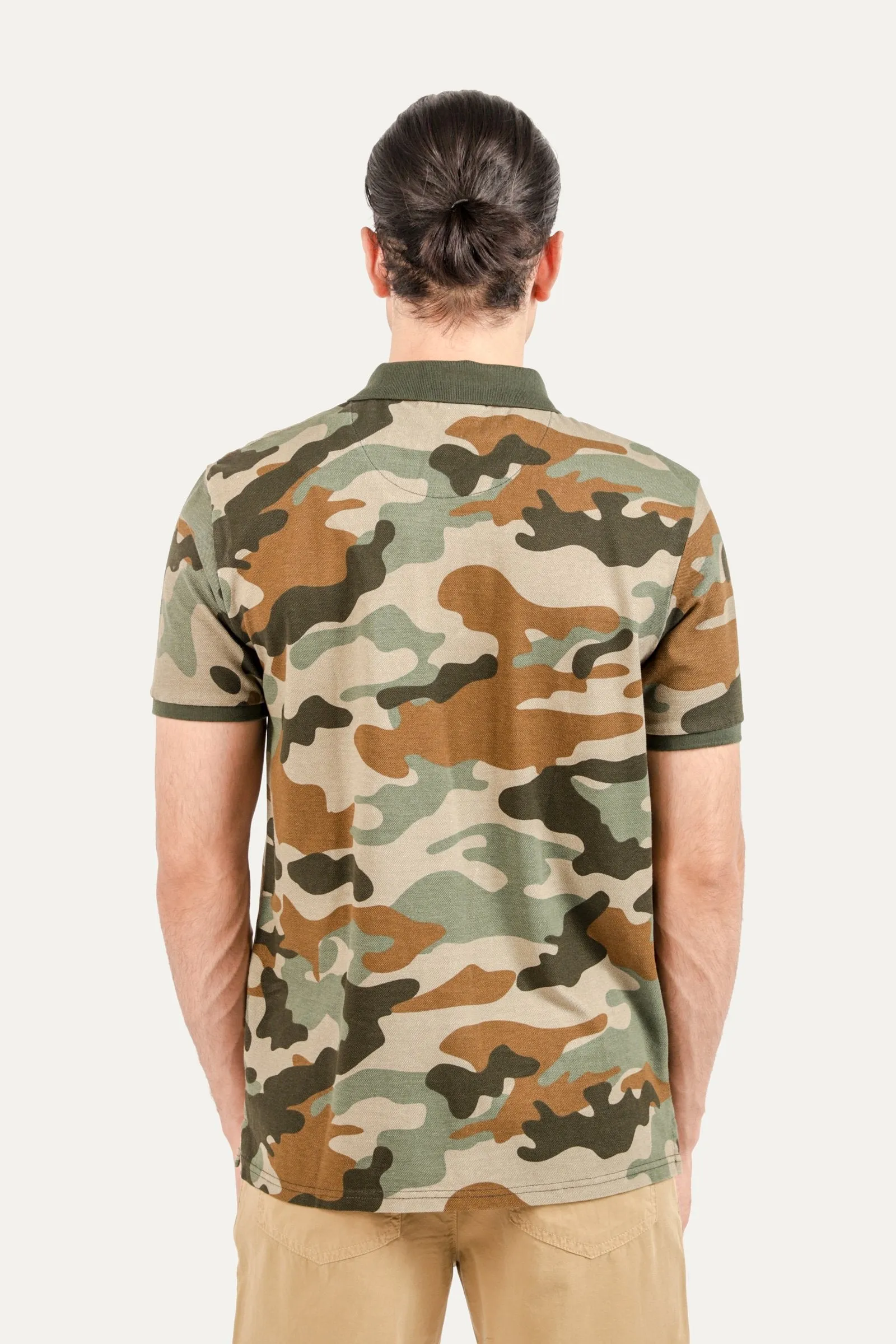 Camouflage Polo Shirt