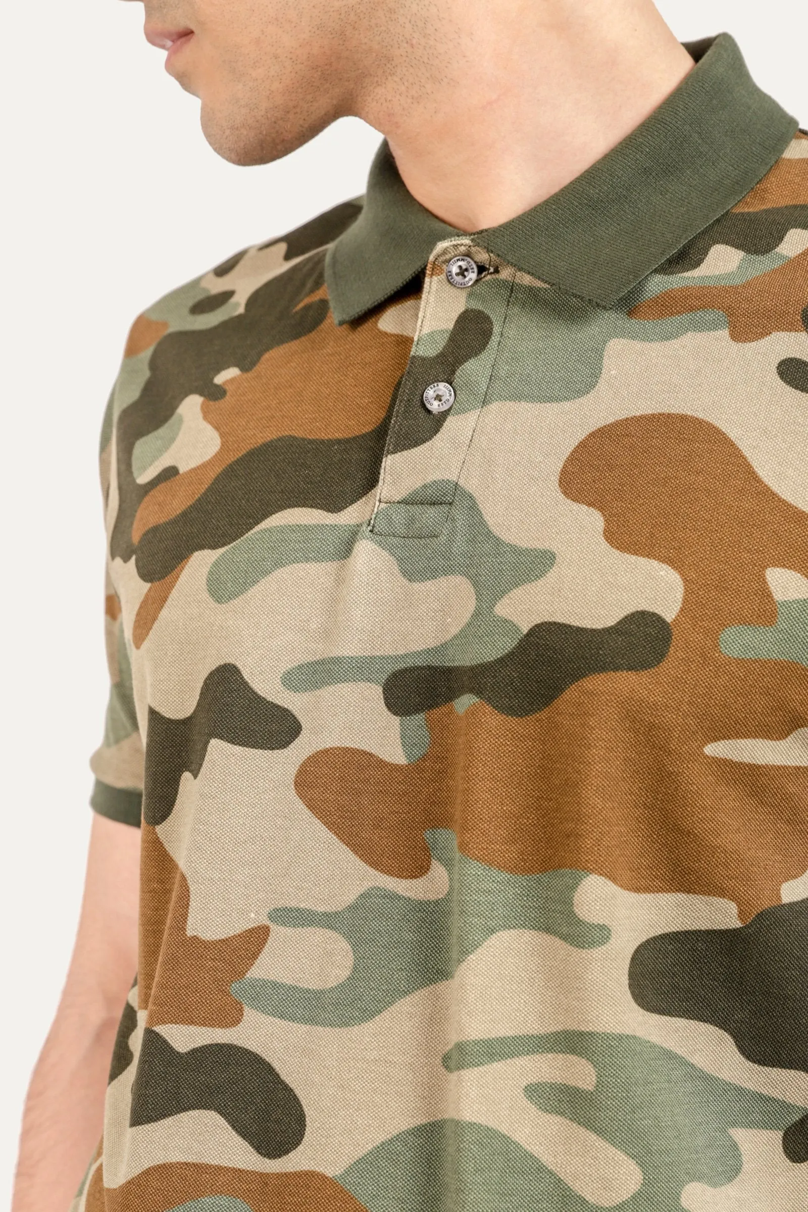 Camouflage Polo Shirt