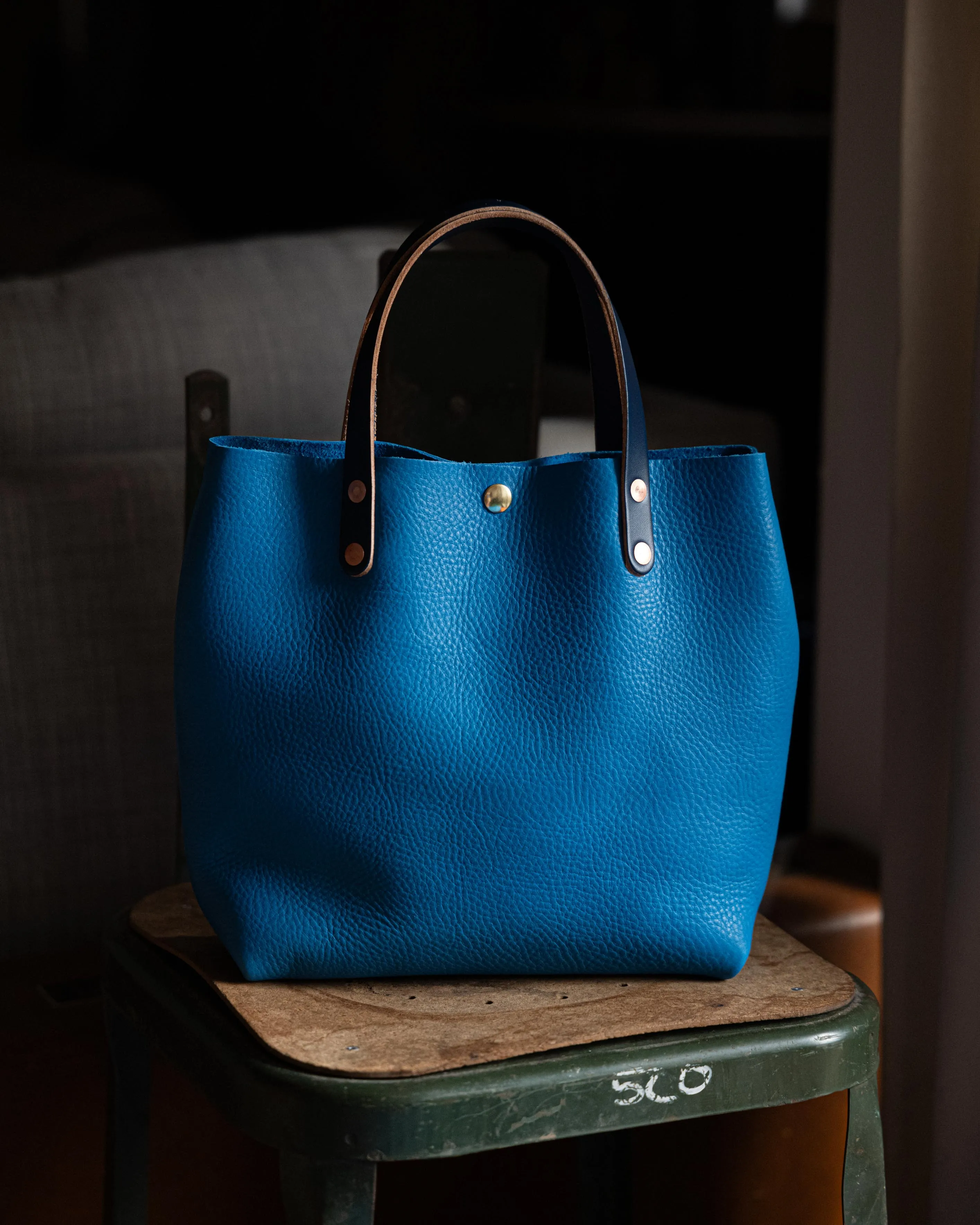 Cerulean Cypress Market Tote