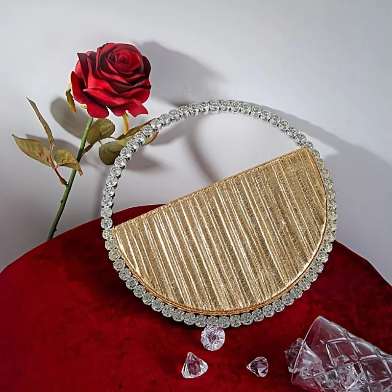 Circular Evening Handbag