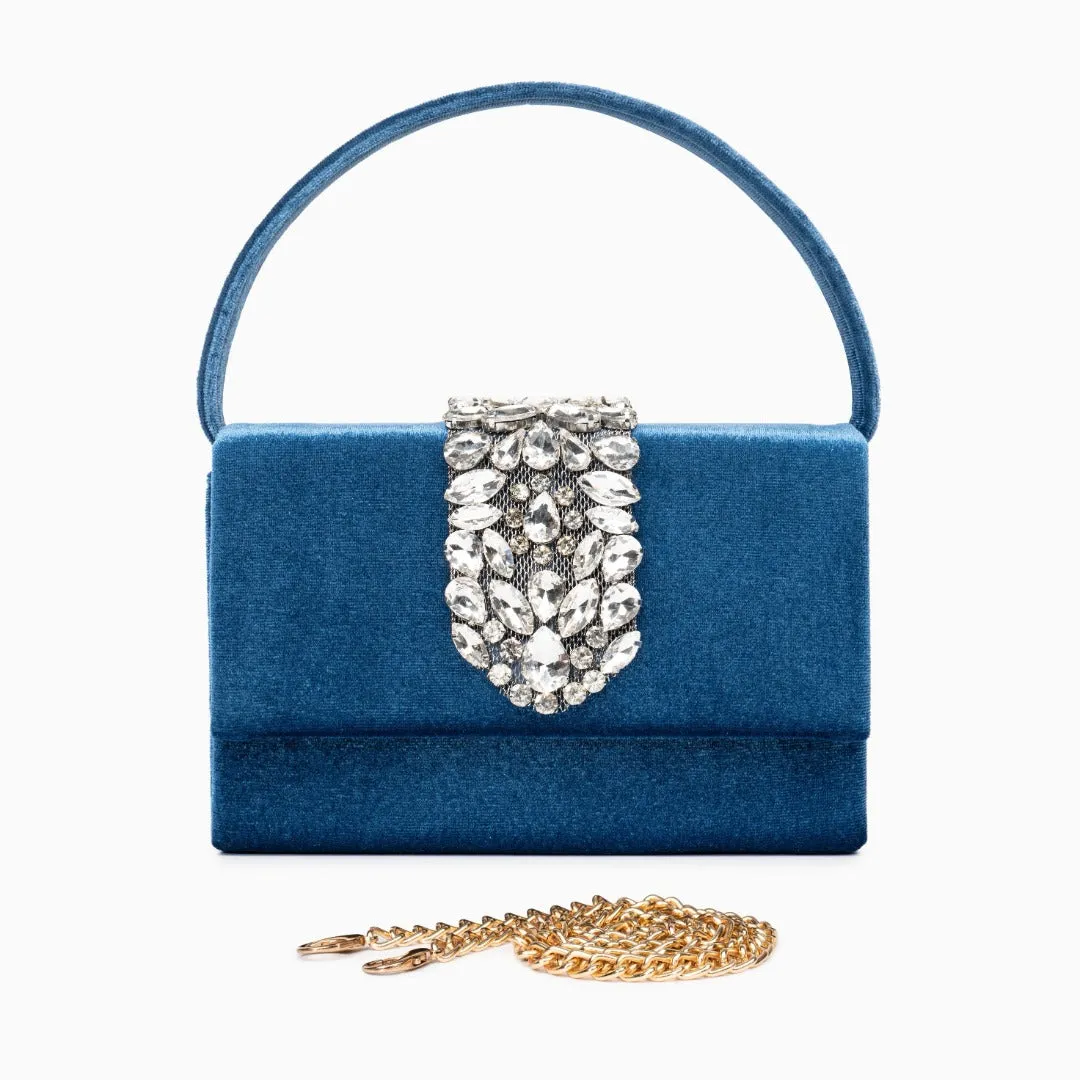 Crystal Diamond Encrusted Handbag