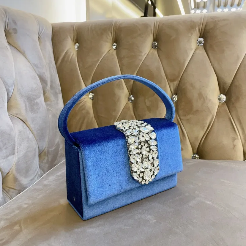 Crystal Diamond Encrusted Handbag