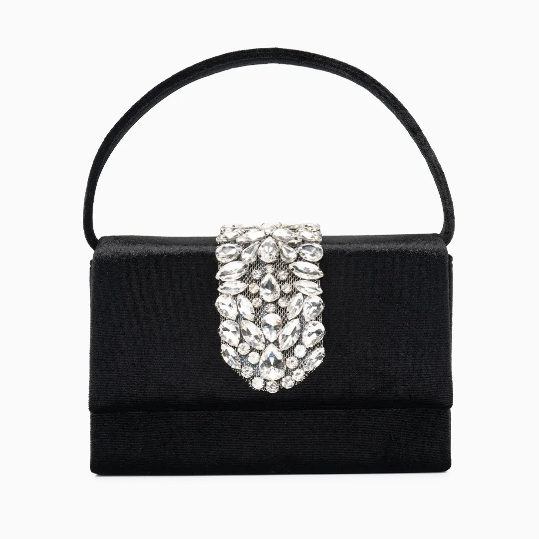 Crystal Diamond Encrusted Handbag