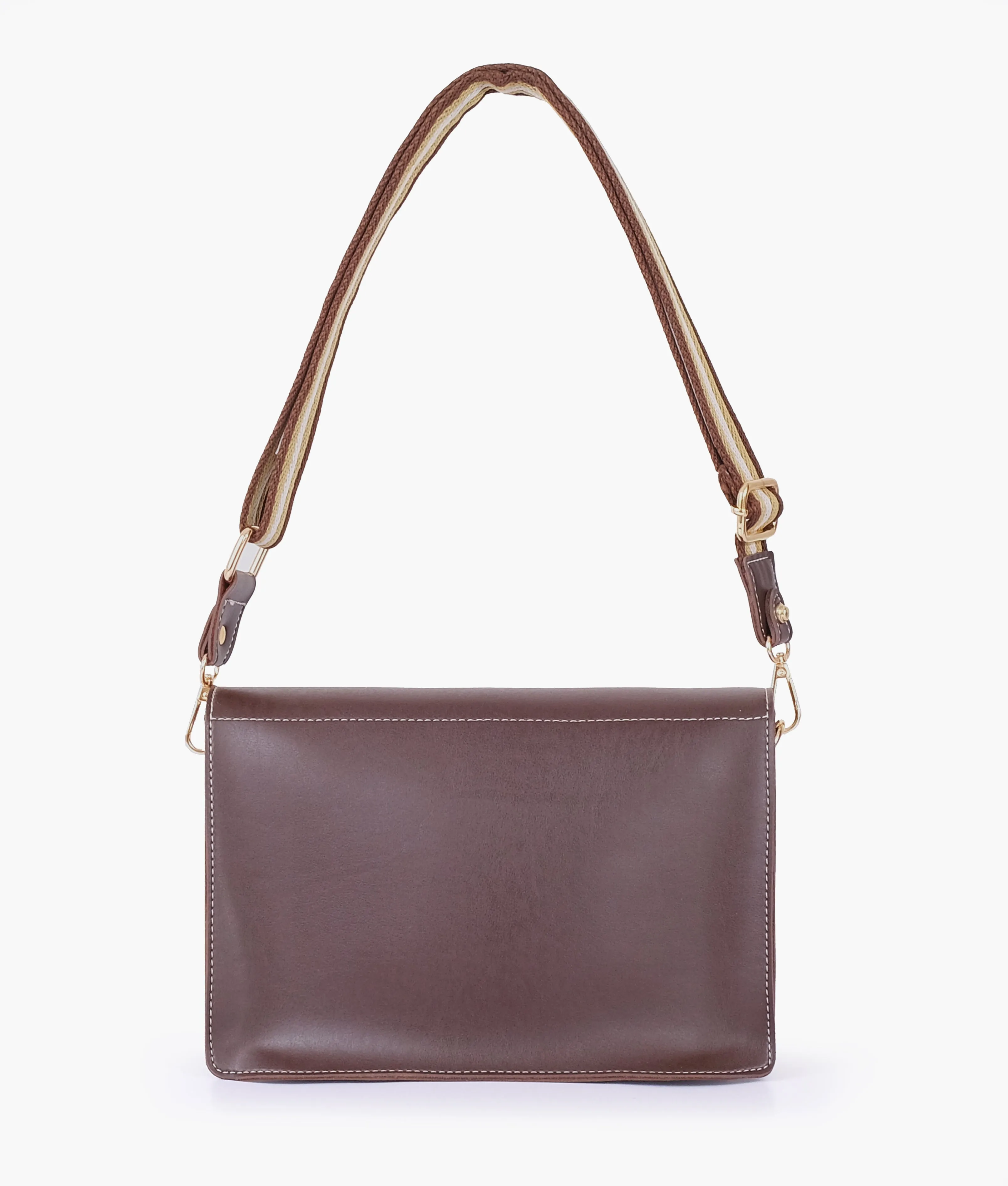 Dark BrownLadies Crossbody Bag 601