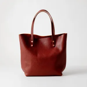 Dark Tan Bulldog Tote