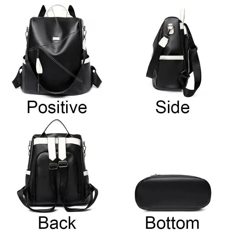 Designer Women's Backpack, Large Capacity