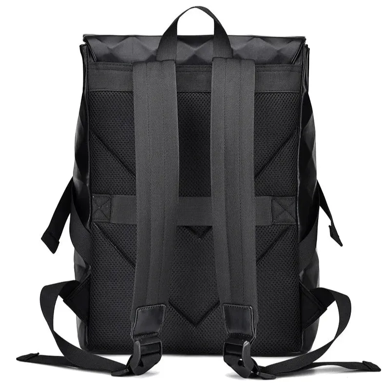 Diamond Grid Backpack