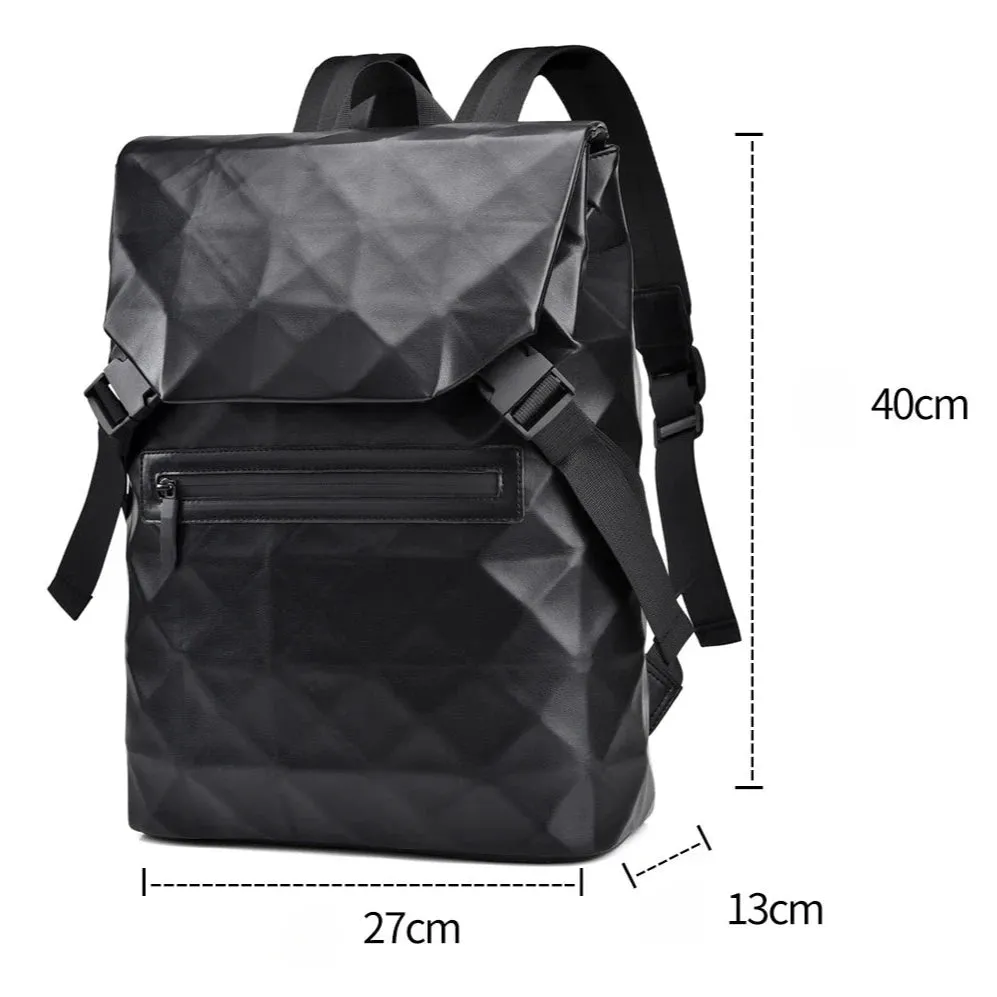 Diamond Grid Backpack