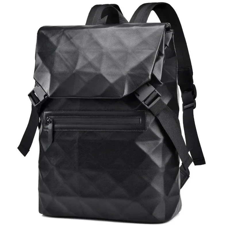 Diamond Grid Backpack