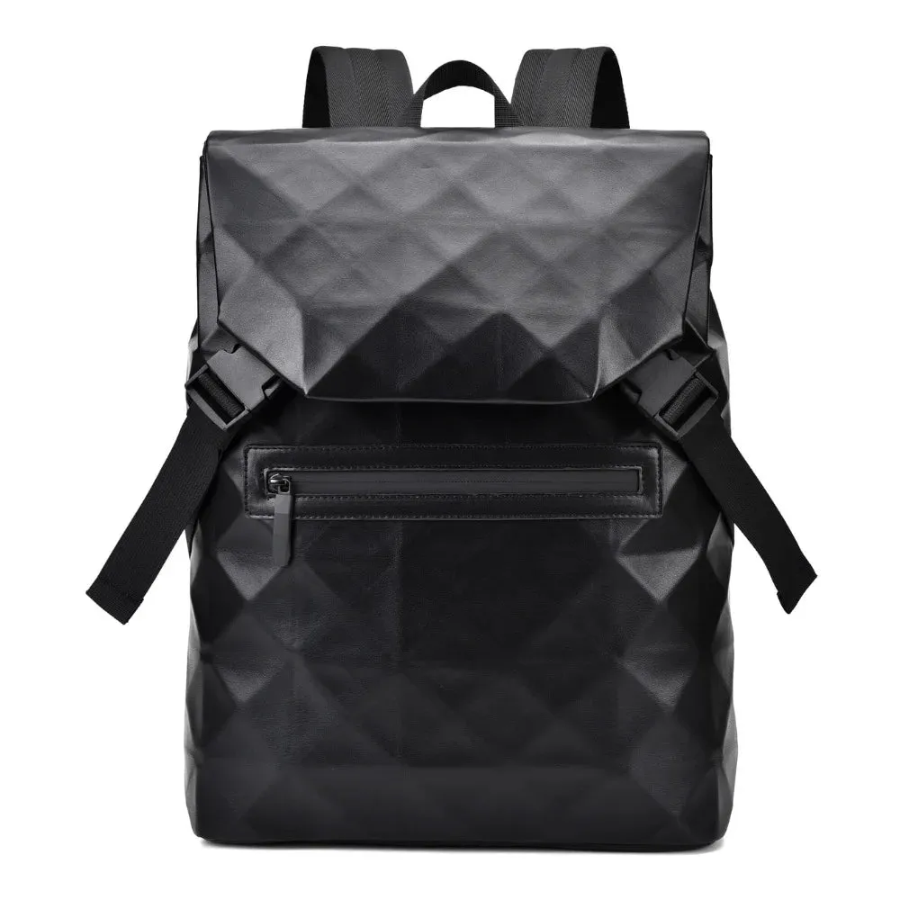 Diamond Grid Backpack