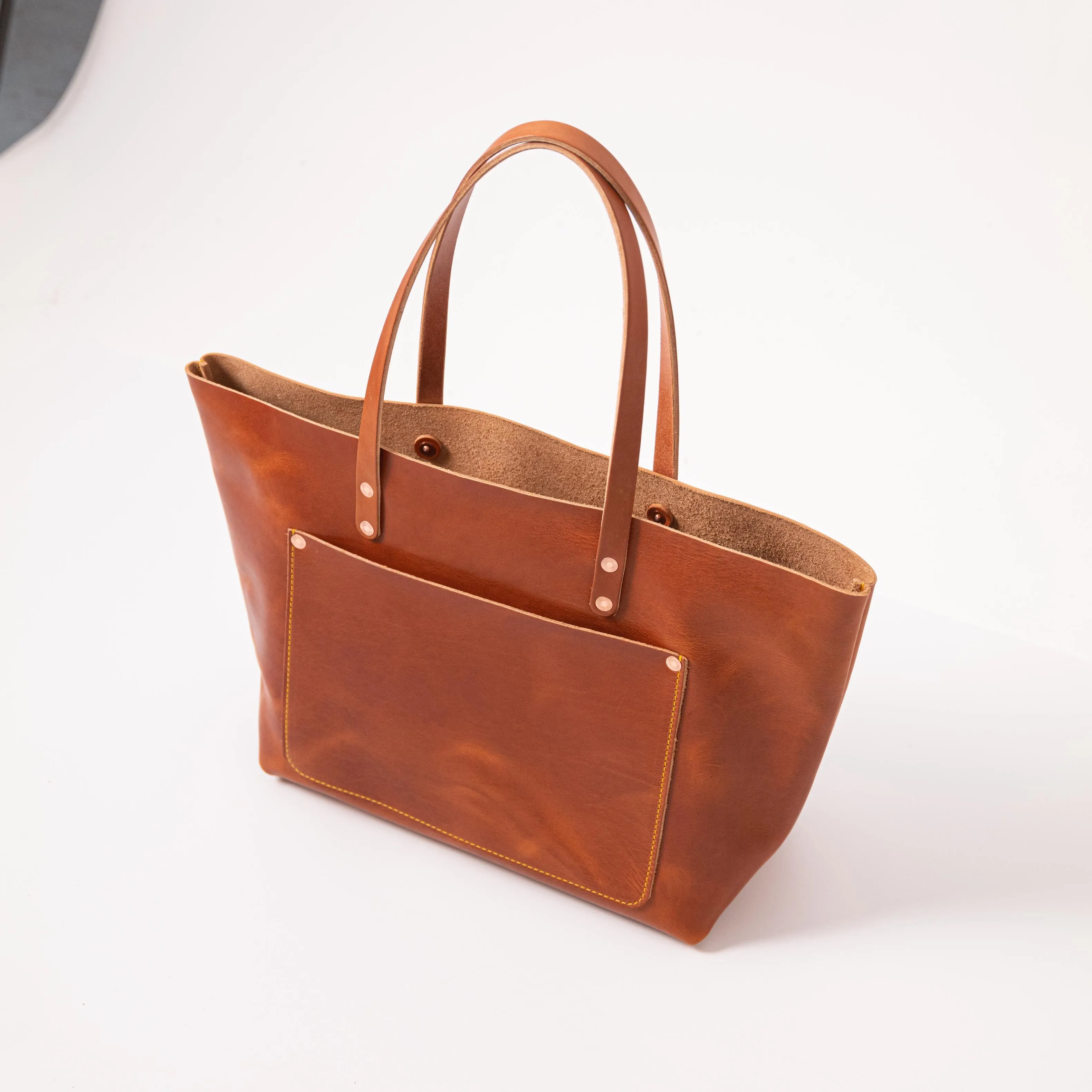 English Tan Dublin Market Tote