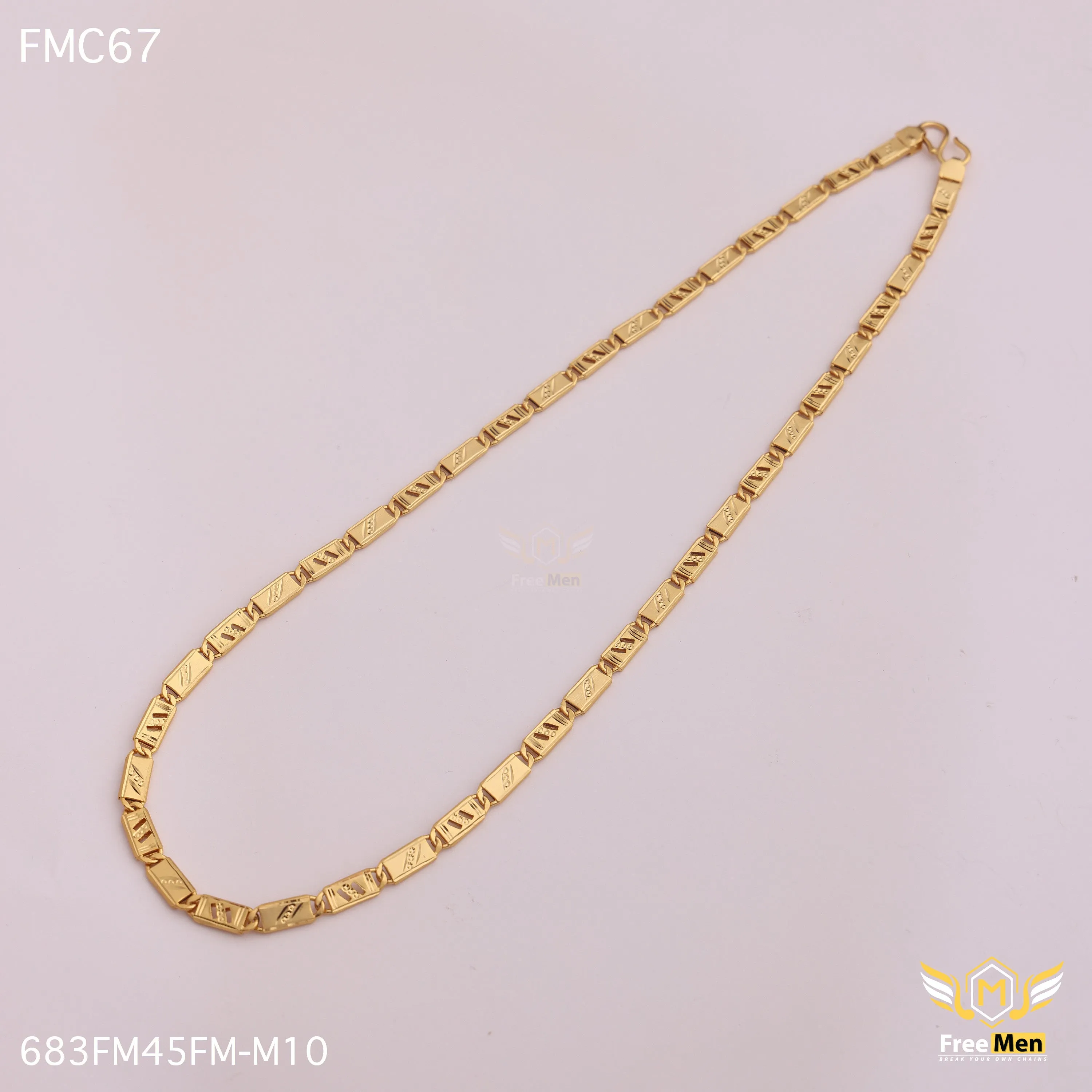 Freemen best attractive nawabi IGP biscuit chain for man - FMC189