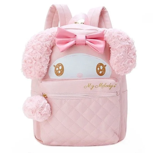 Fuzzy Bunny Backpack