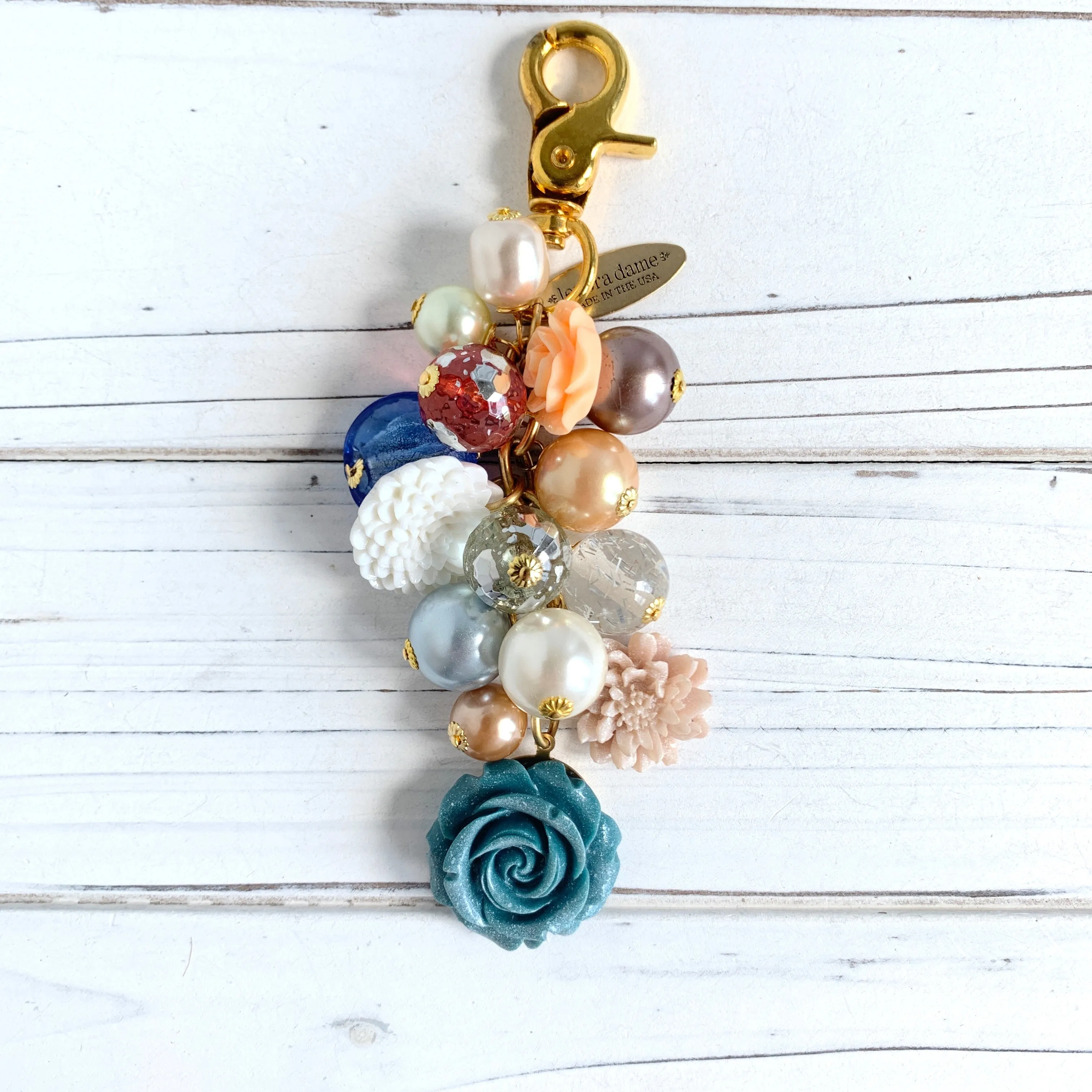 Garden Party Keychain Charm