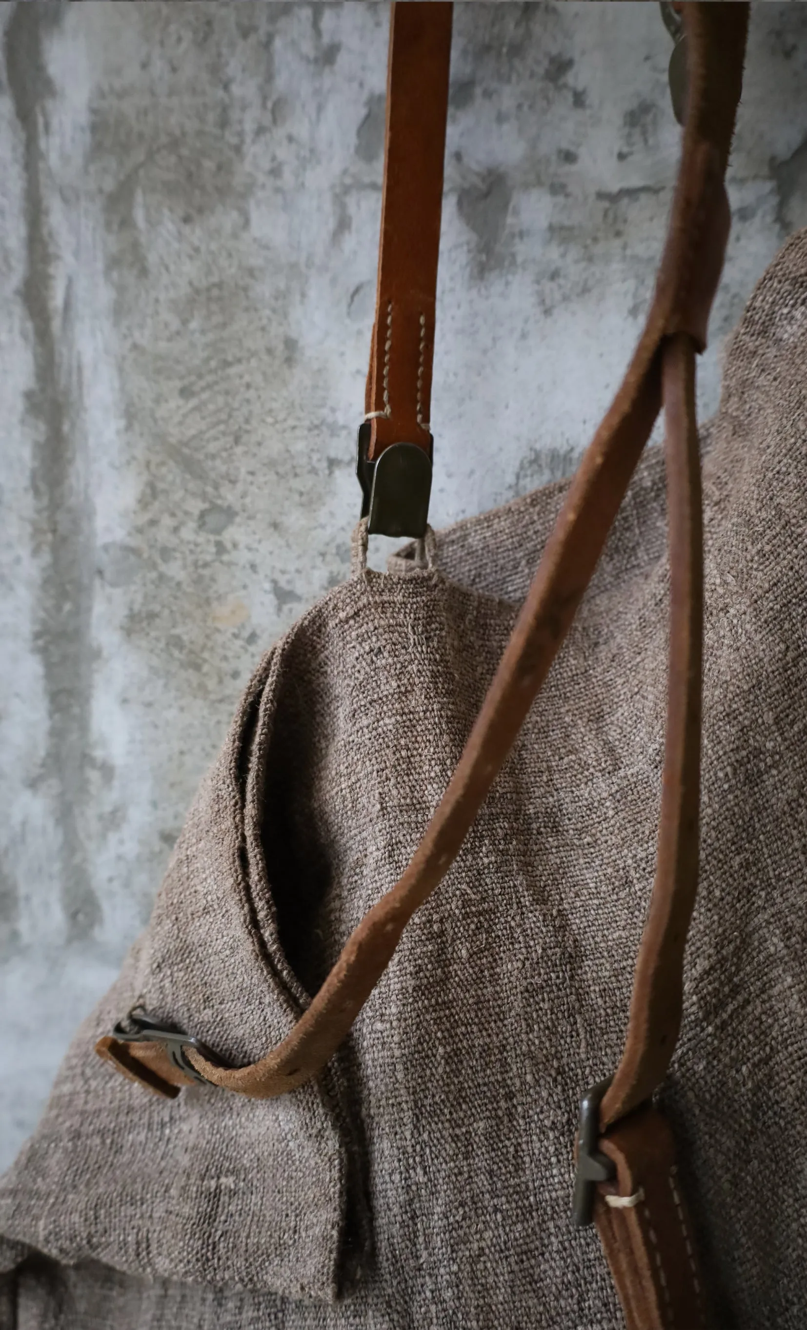 HANDWOVEN HEMP KNAPSACK