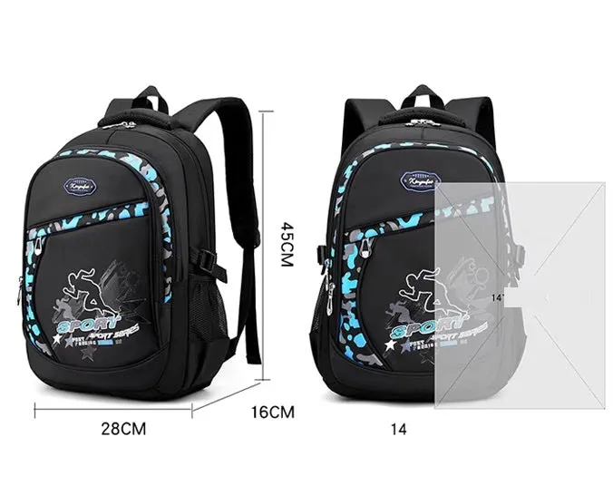 Kids School Bag Casual Kids Daypack, Water-Proof Kids Backpack 4128