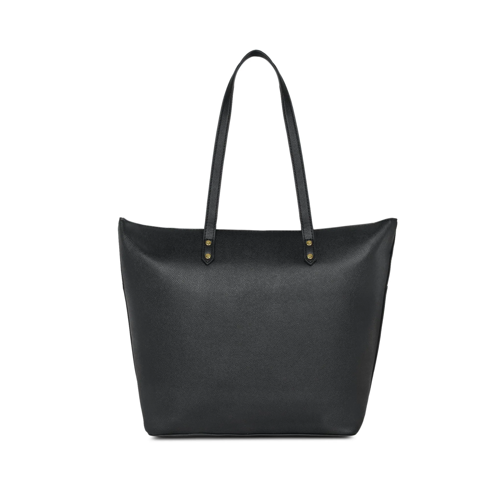 Lavie Luxe Black Large Women's Dolly Tote Bag