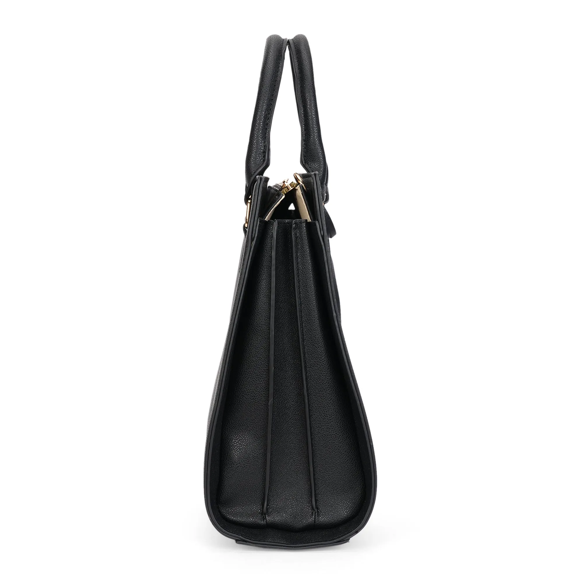 Lavie Luxe Black Large Women's Eliza Laptop Handbag