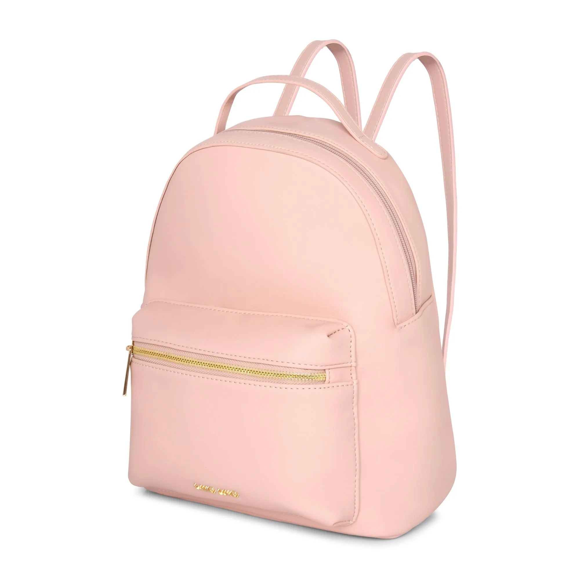 Lavie Luxe Light Pink Medium Women's Waffle Girl's Backpack