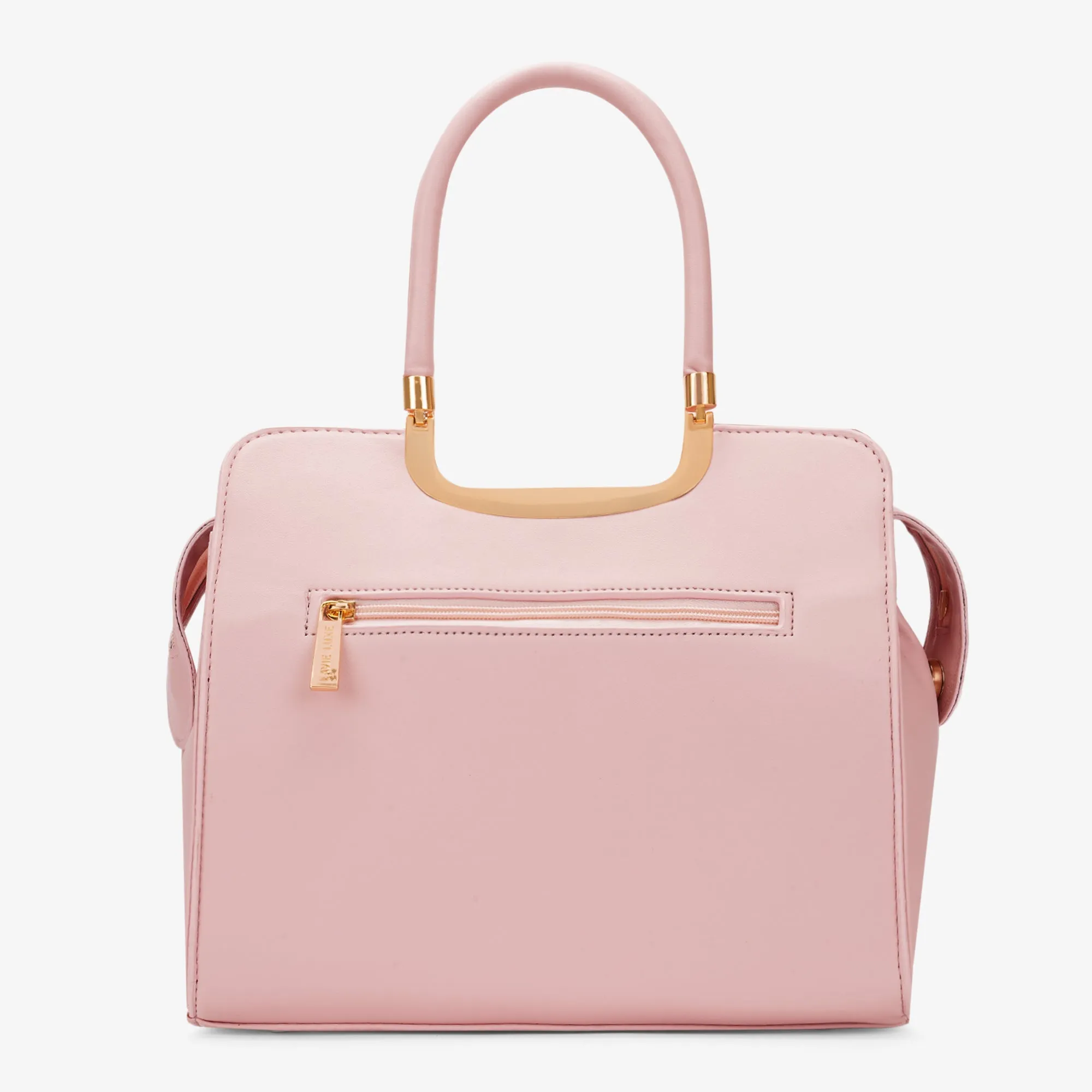 Lavie Luxe Melie Light Pink Medium Women's Satchel