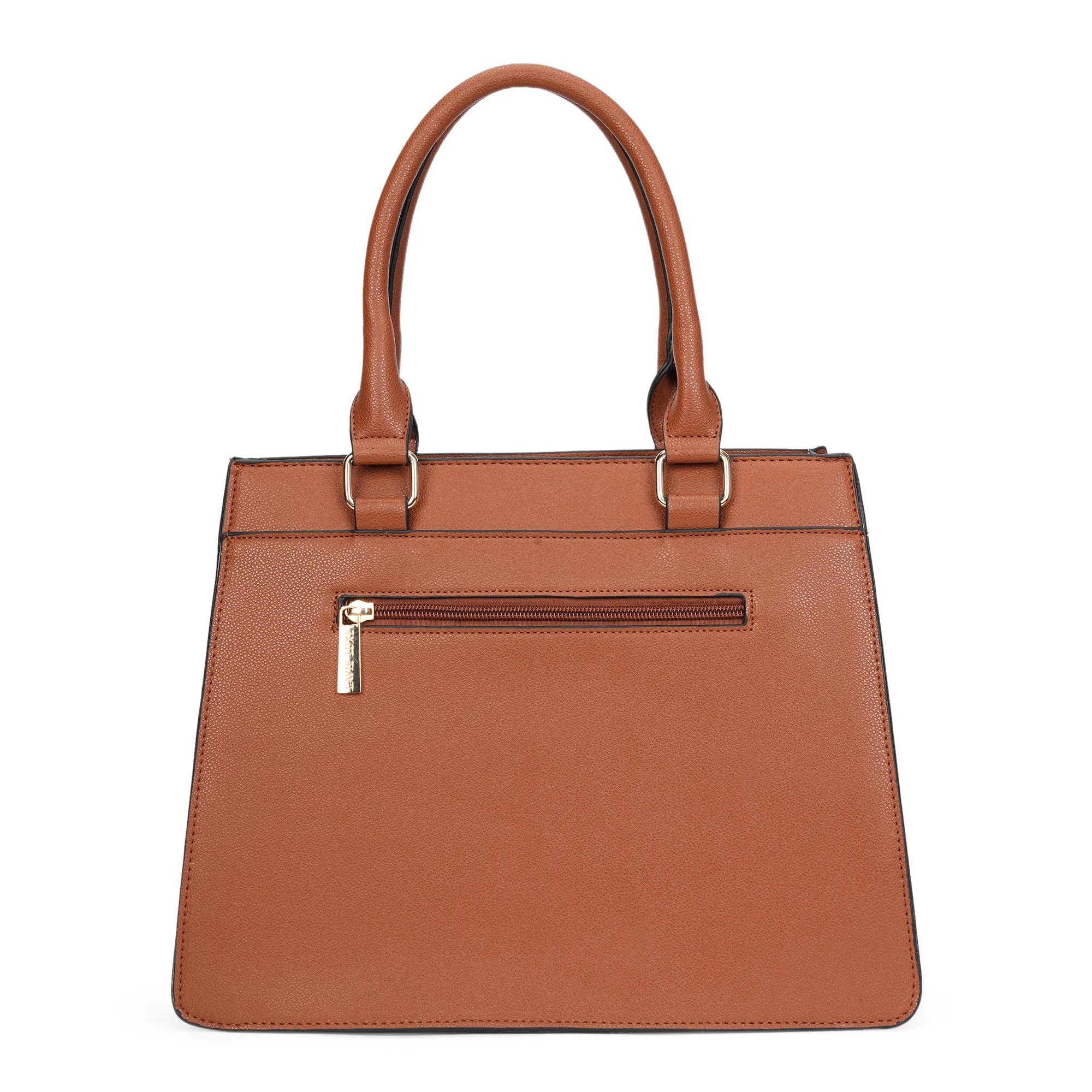 Lavie Luxe Tan Medium Women's Yalon24 Satchel Bag