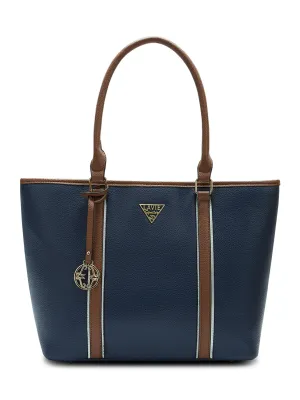 Lavie Signature Las Vegas Large Navy Womens Tote Bag