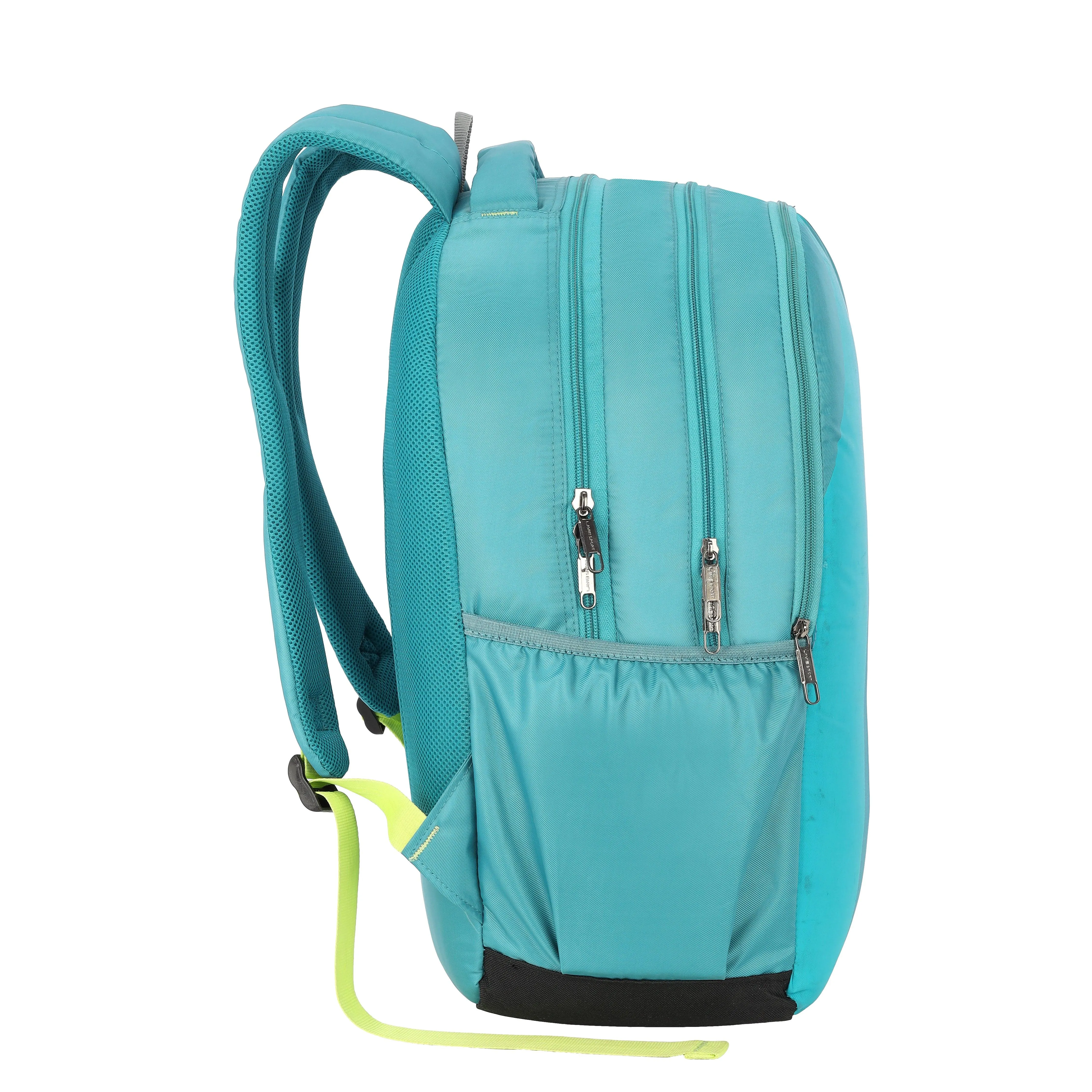 Lavie Sport Bolt 31L Laptop Backpack For Men & Women | College Bag For Boys & Girls Teal