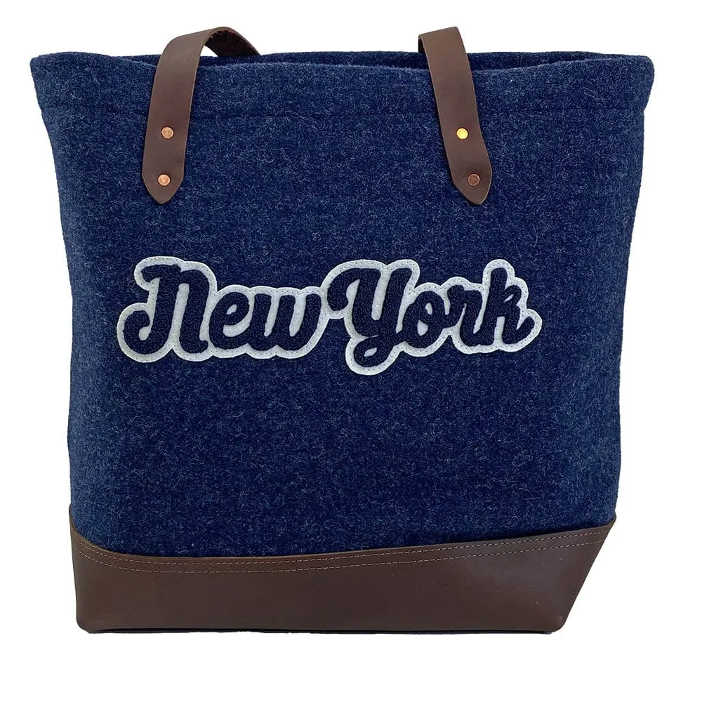 Lowertown New York Wool Tote