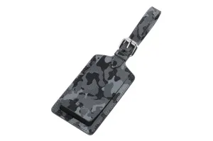 Luggage Tag Camo Grey