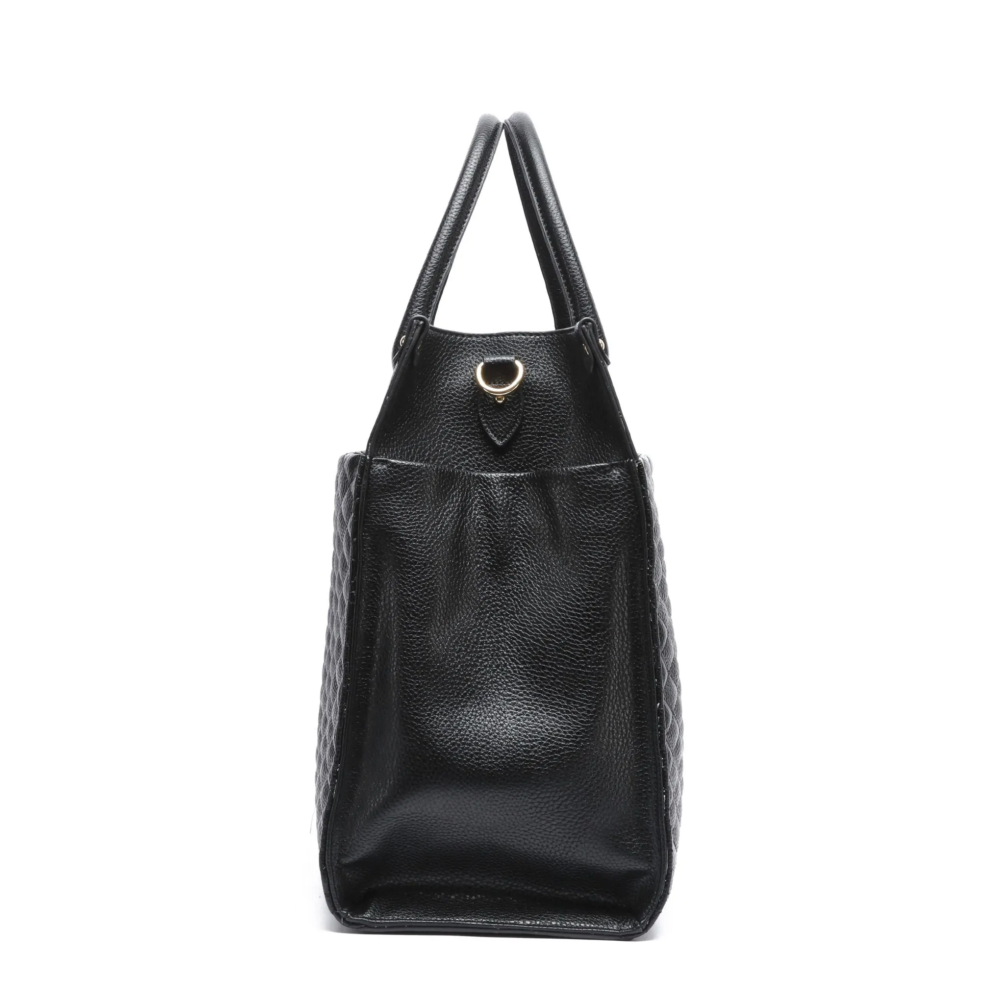 Monaco Tote Bag | Ebony Black