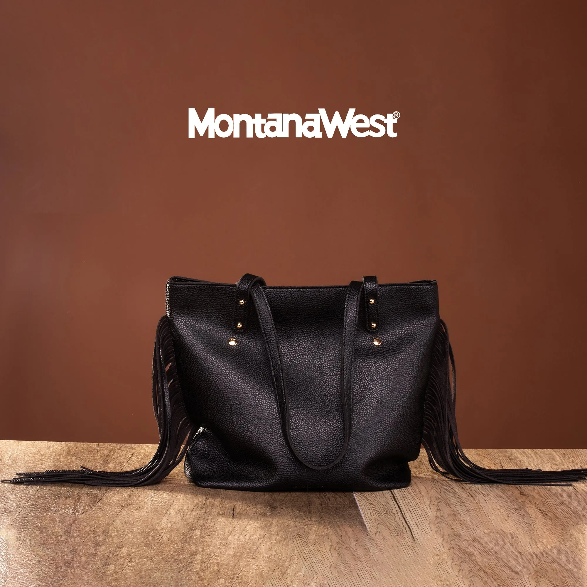 MWC-067 Montana West Fringe Tote Bag