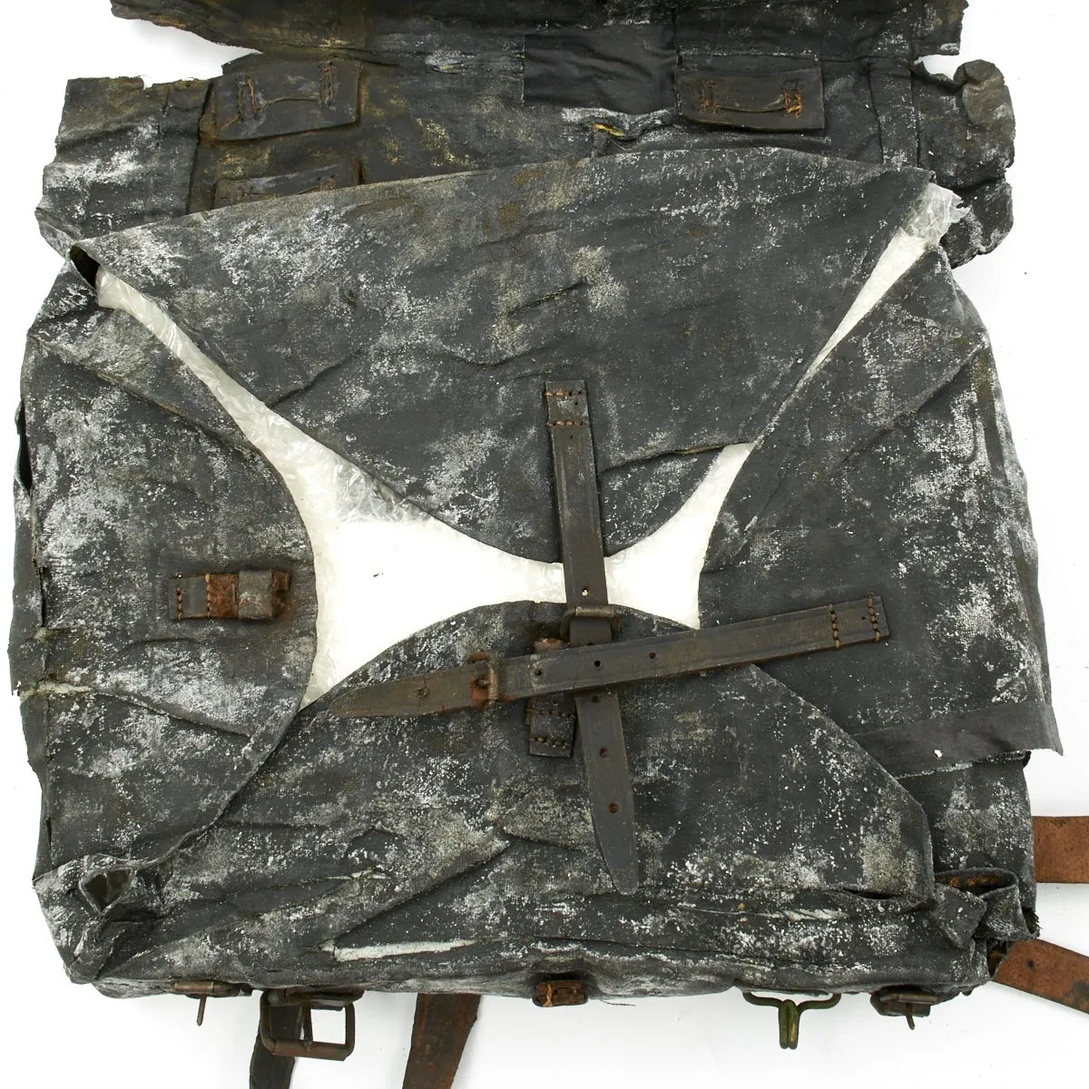 Original U.S. Civil War Federal Regulation Canvas Knapsack Backpack