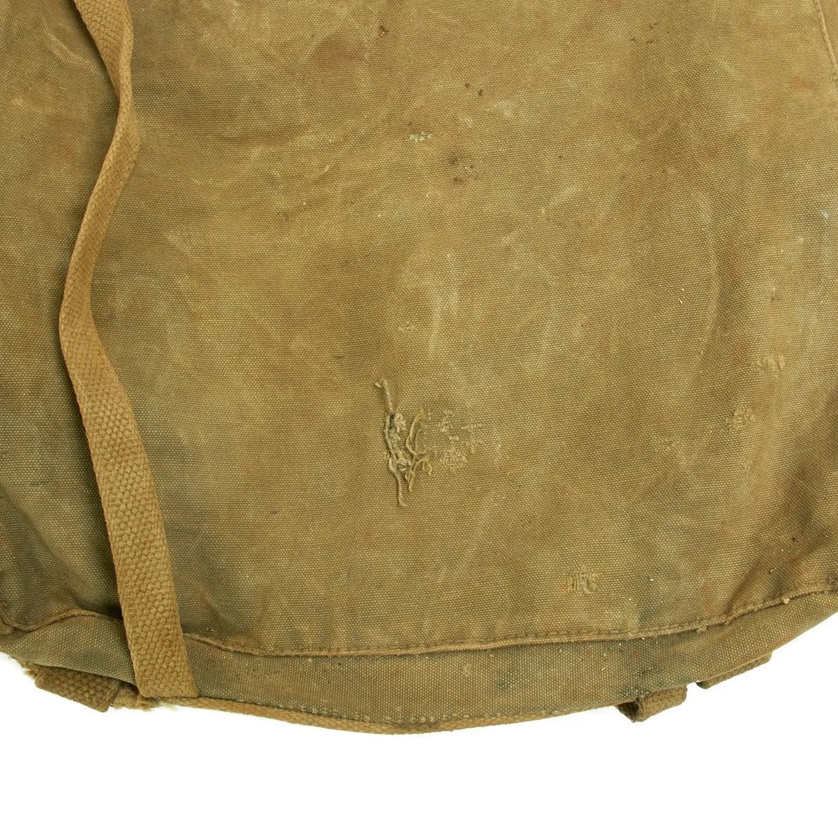 Original U.S. WWII M-1941 USMC 2nd Pattern Haversack Upper Bag - GRADE 2