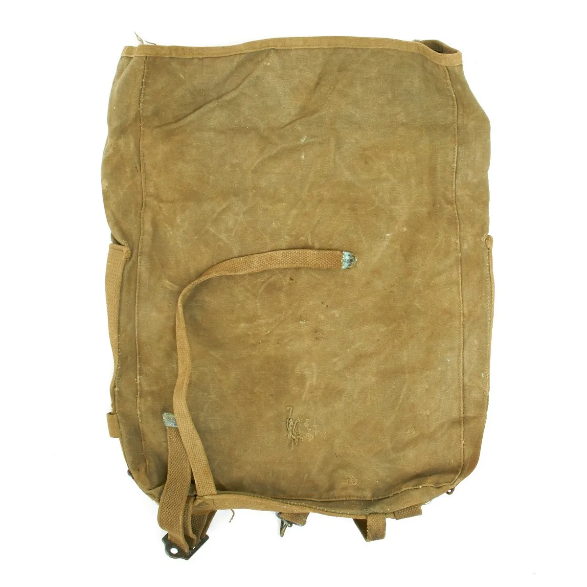 Original U.S. WWII M-1941 USMC 2nd Pattern Haversack Upper Bag - GRADE 2