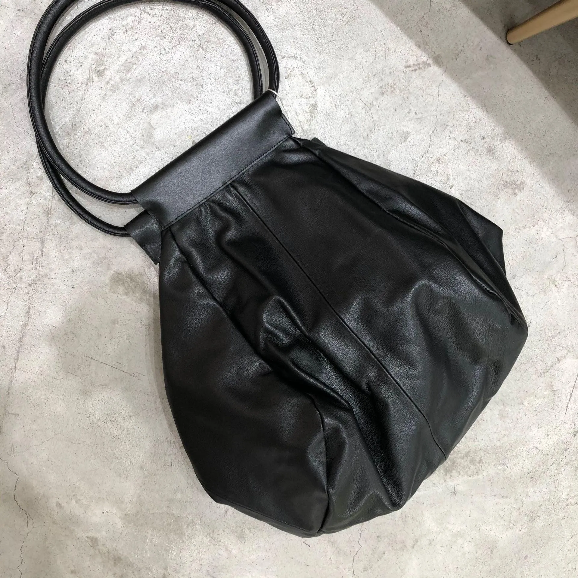 OVERSIZED Slouchy Tote, Black Handbag for Women, Full Grain Leather Bag, Every Day Bag, Leather carry on, Handcrafted Bag, Gift for Her