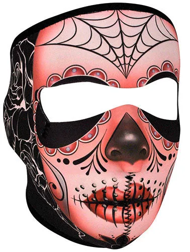 Sugar Skull Full Face Neoprene Mask