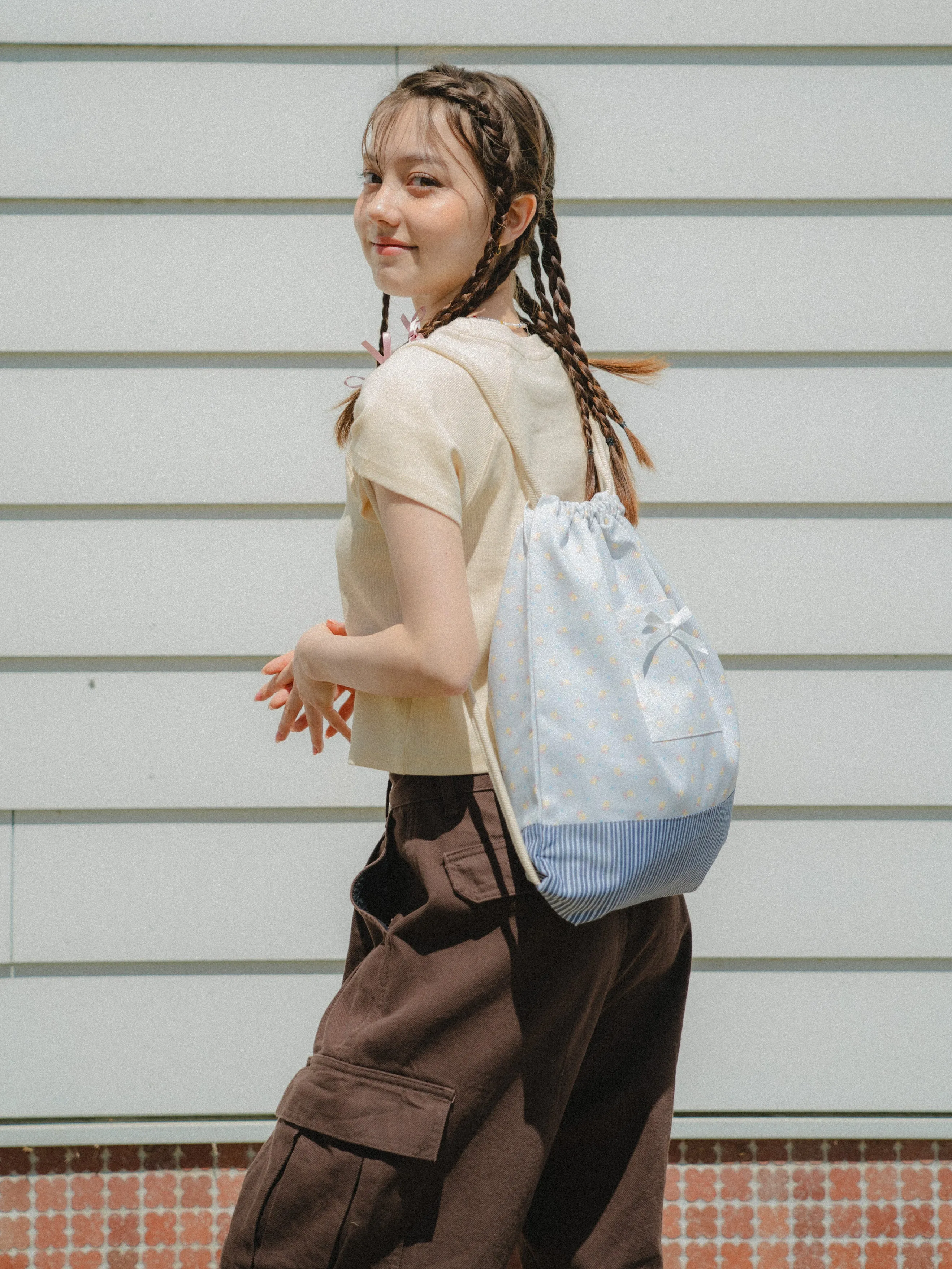 Tiny Flower Knapsack