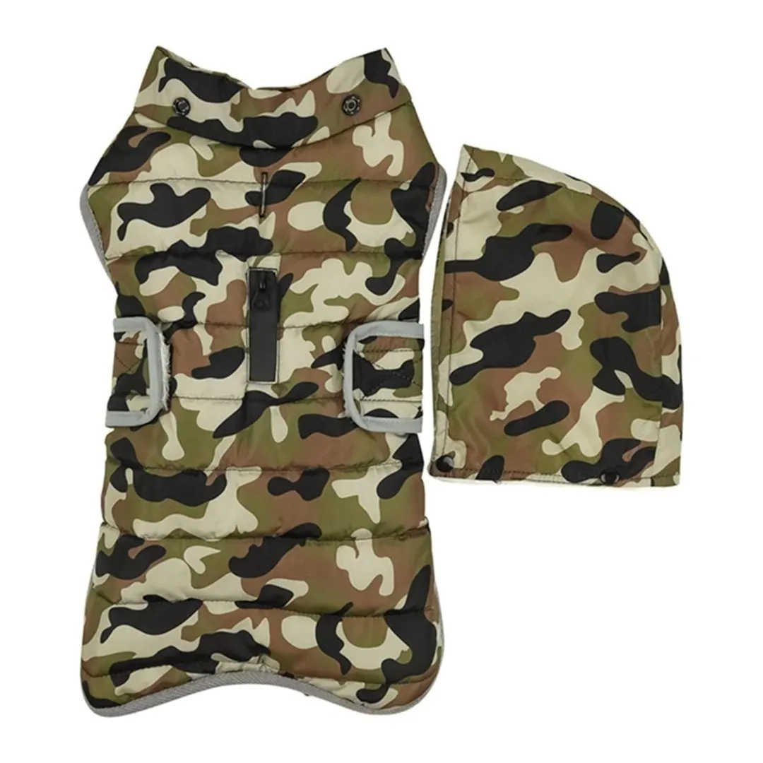 Waterproof Vest With Detachable Hoodie